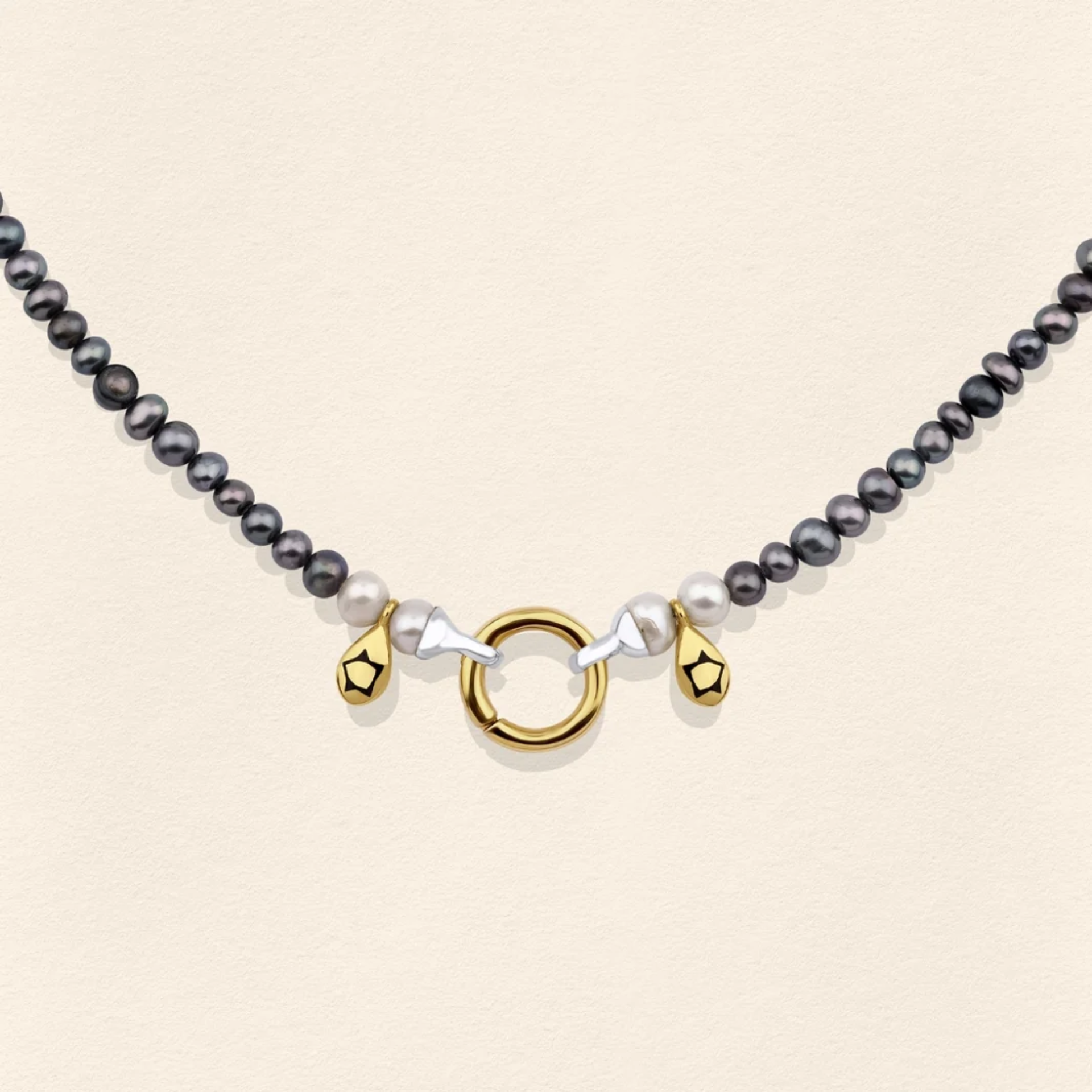 Sümer Siyah İnci Kolye resmi