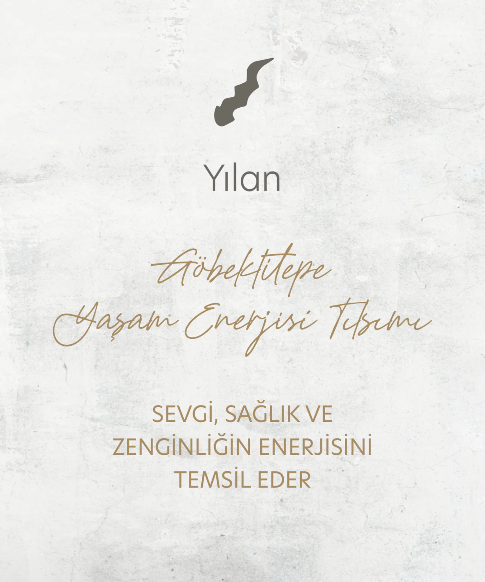 Yılan Kristal Telkari Altın Yüzük resmi