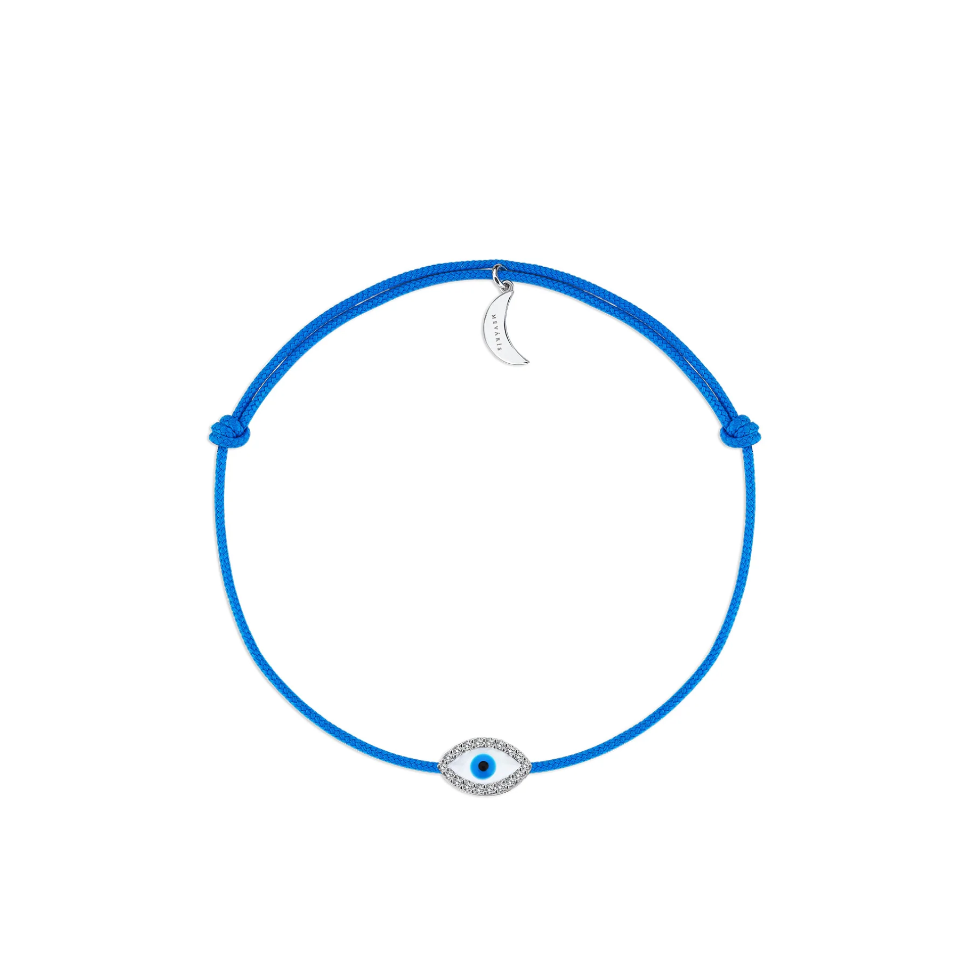 Nazar Eye Turkuaz İp Bileklik resmi