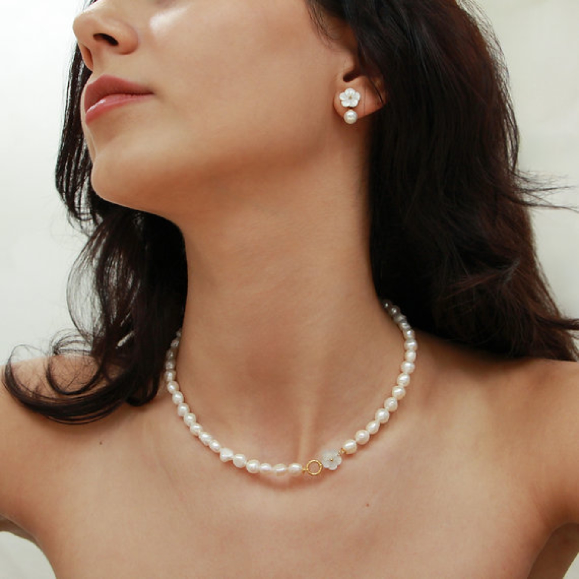 Cleito İnci Küpe resmi