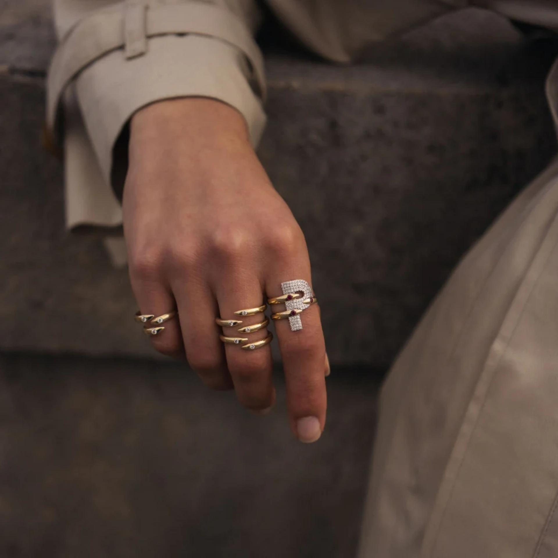 Presa Threefold Yüzük resmi