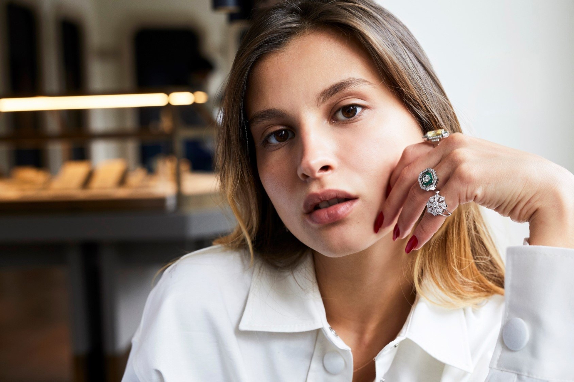 Paris Flower Yüzük resmi