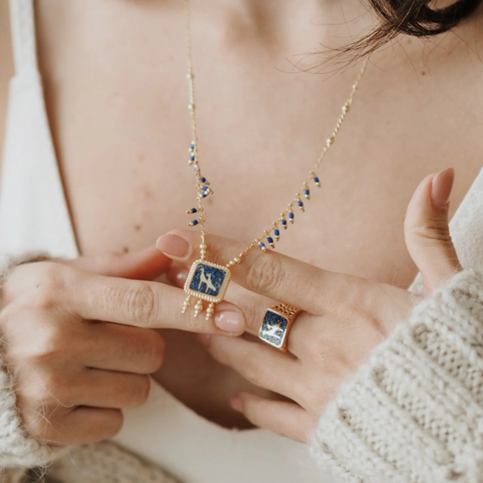 Lapis Turna Kolye resmi