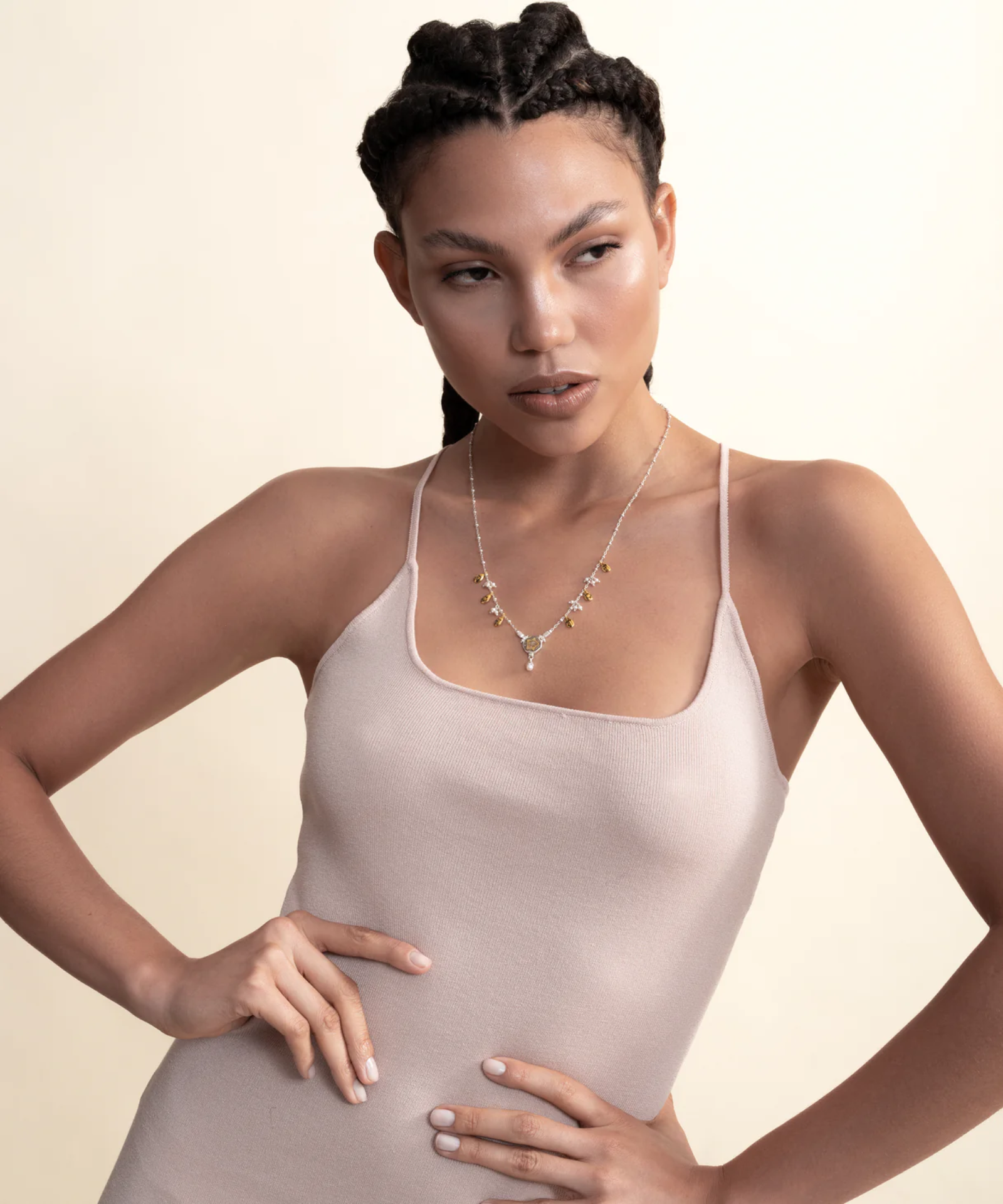 Sümer İnci Mozaik Kolye resmi