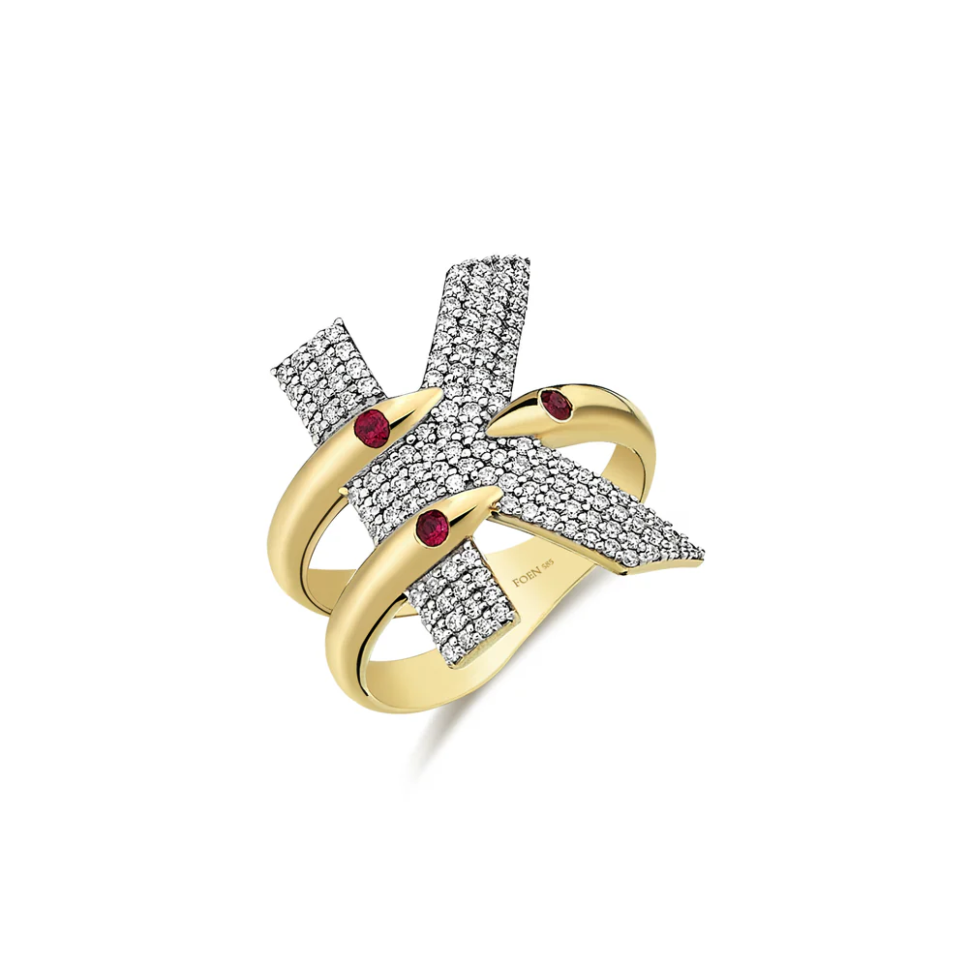 Presa Initial K Harf Yüzük resmi