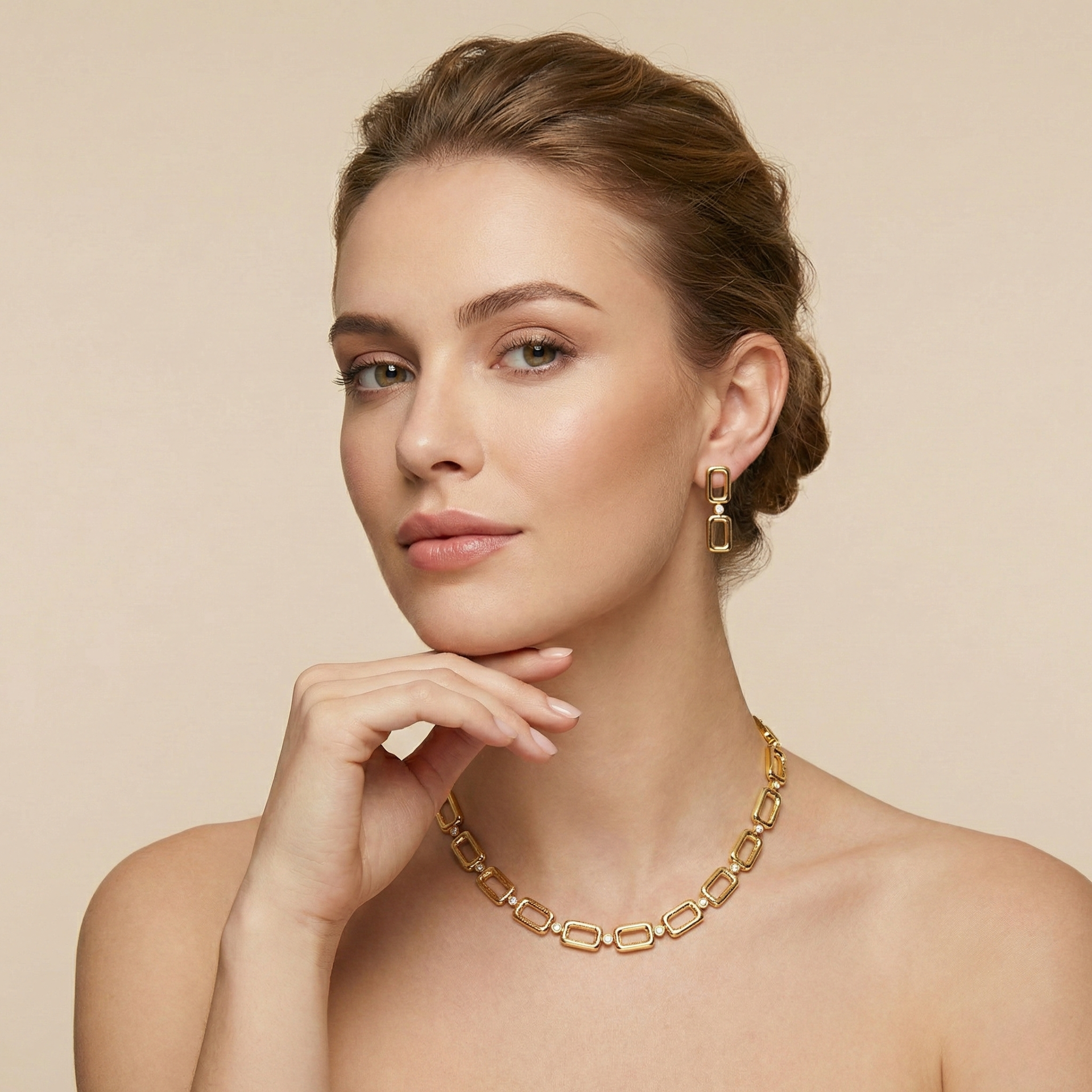 Romantic Petal Küpe resmi