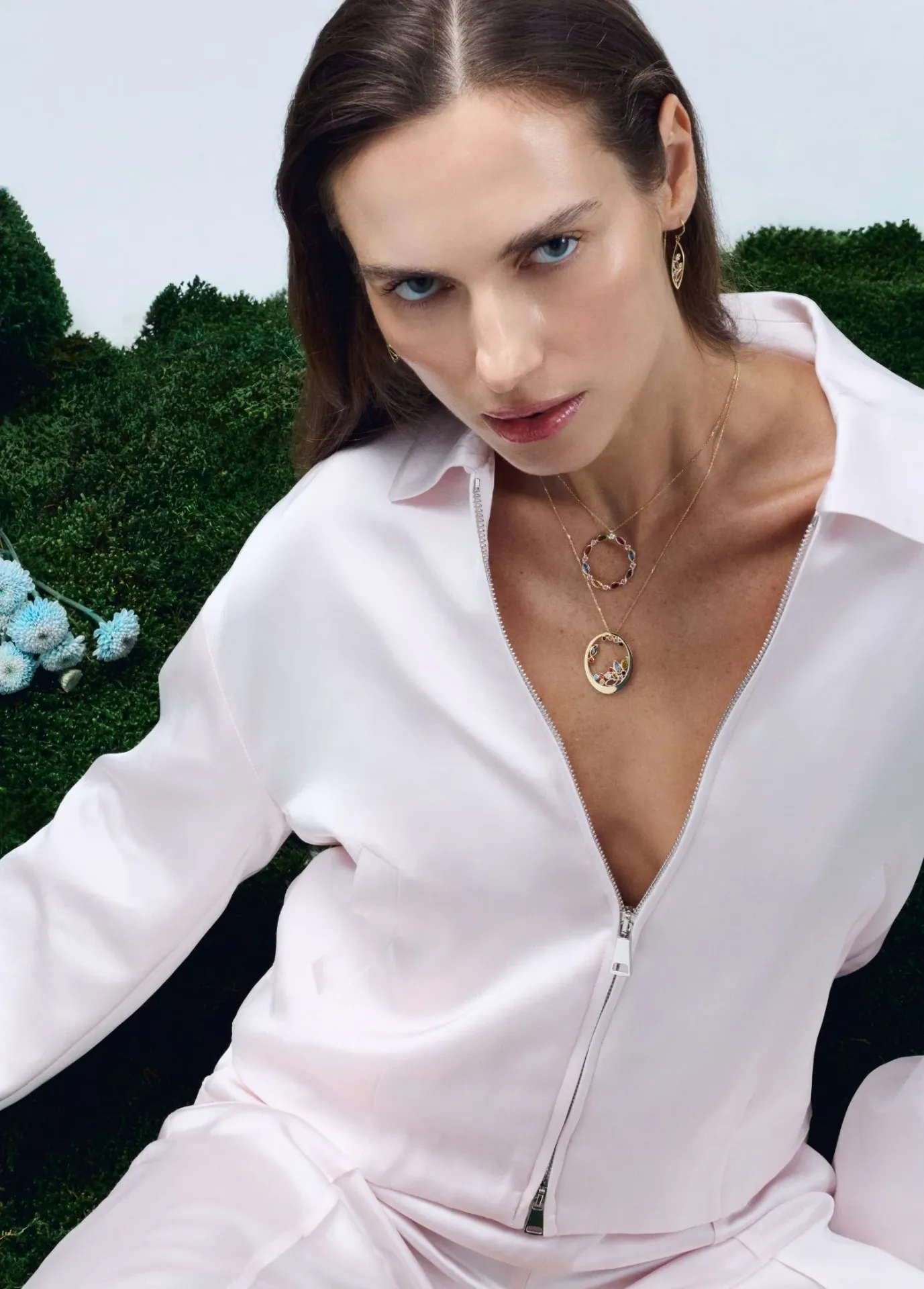 Stellar Garden 14 Ayar Altın Kadın Kolye resmi