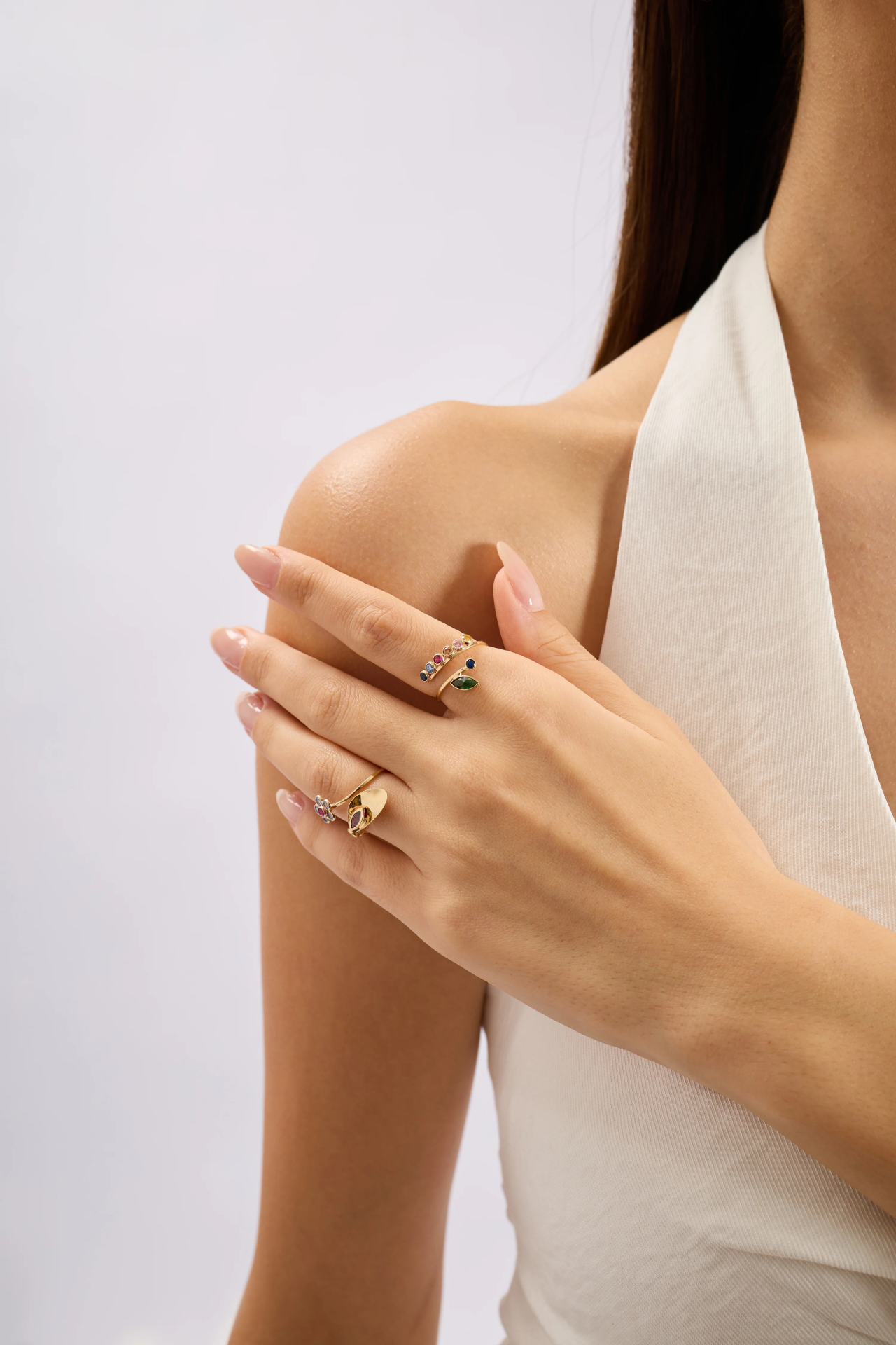 Garden Life 14 Ayar Altın Kadın Yüzük resmi