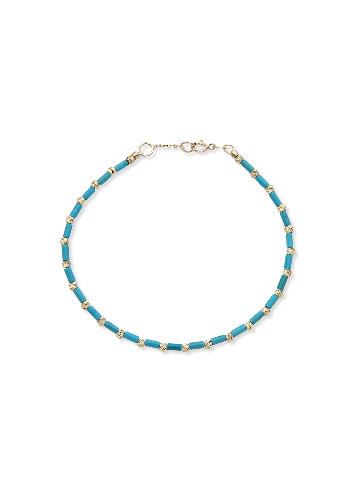 Aqua Line 14 Ayar Altın Bileklik resmi