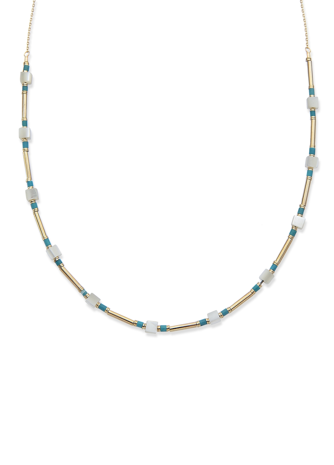 Aqua Muse 14 Ayar Altın Kolye resmi