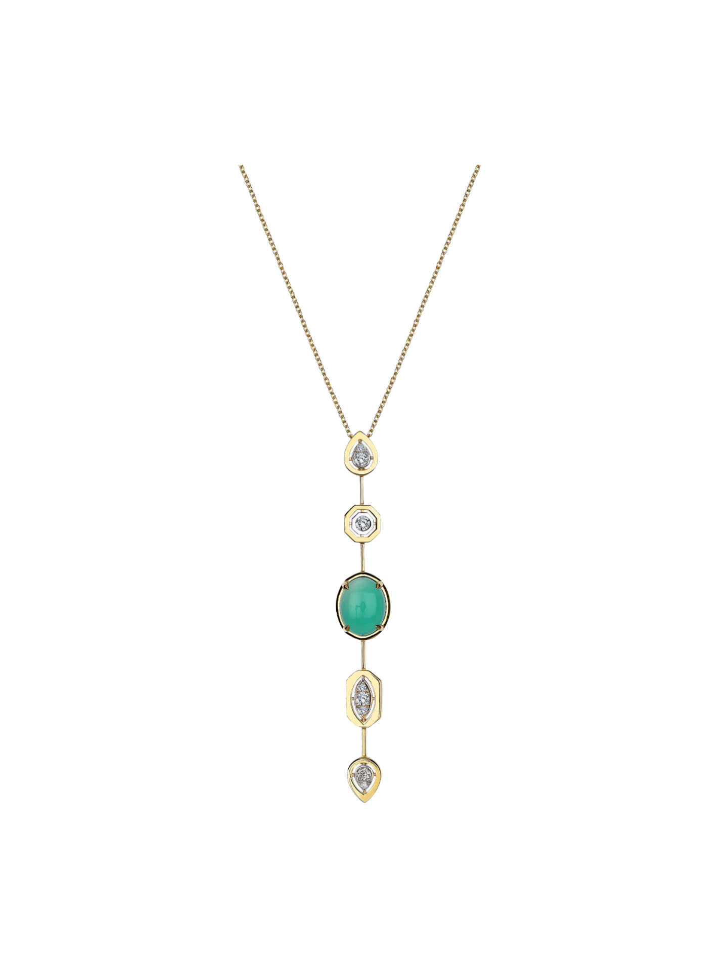 Focus Yeşim Taşı Kolye resmi