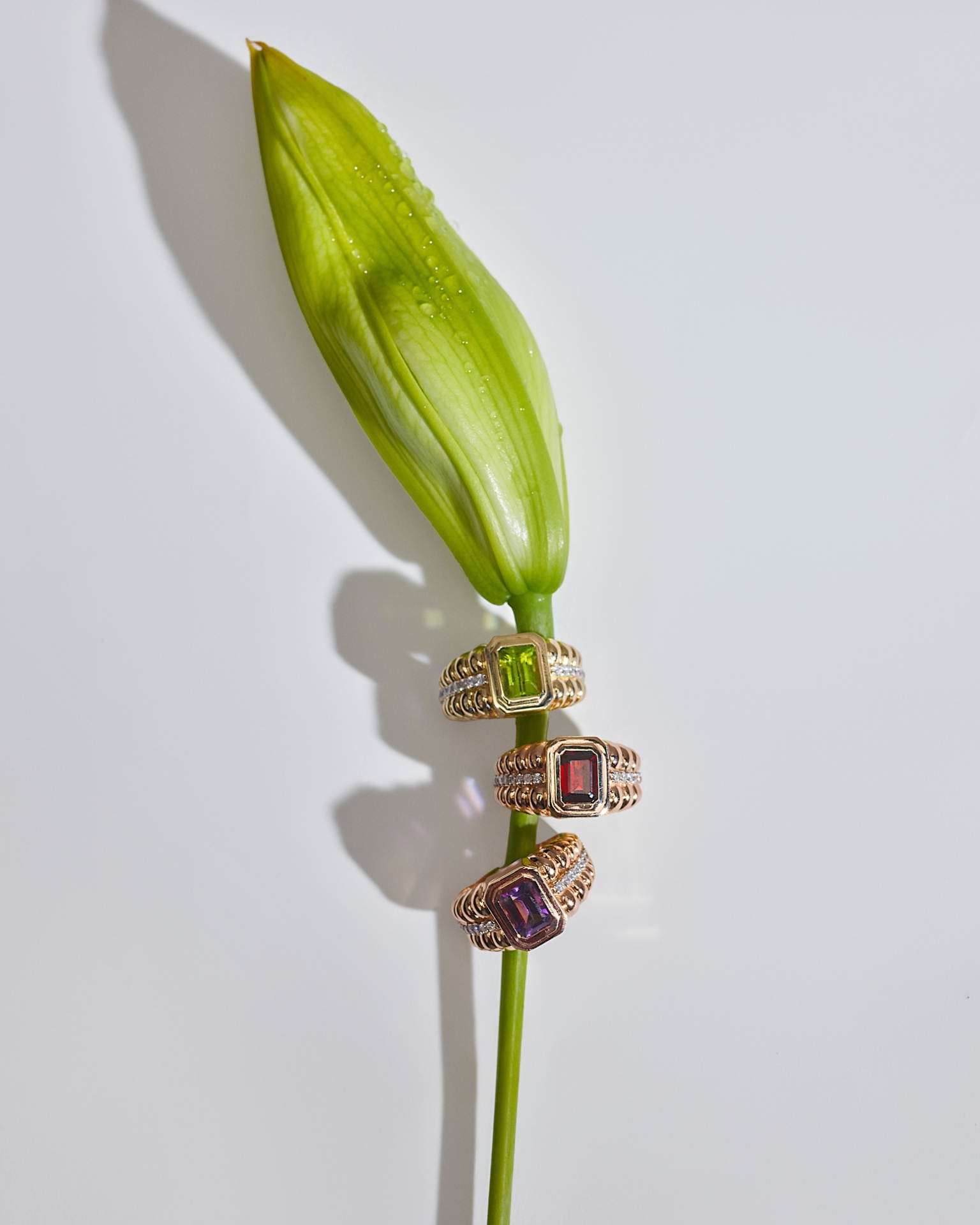 Morphose02 Peridot Taşlı Yüzük resmi