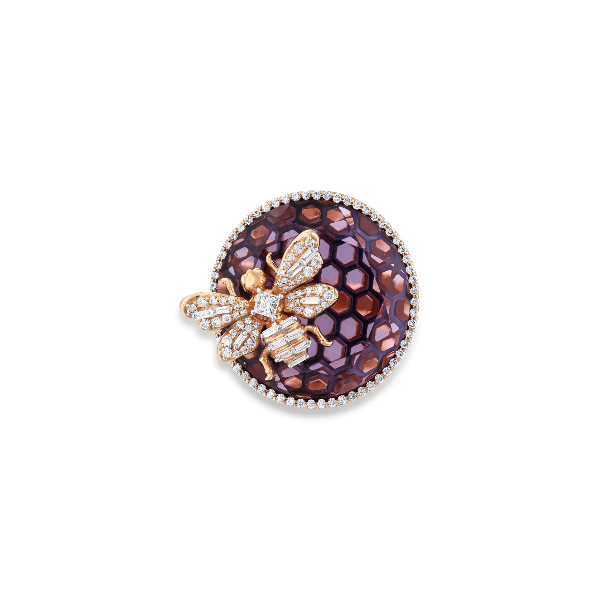 Queen Bee Bon Bon Ametist Yüzük resmi