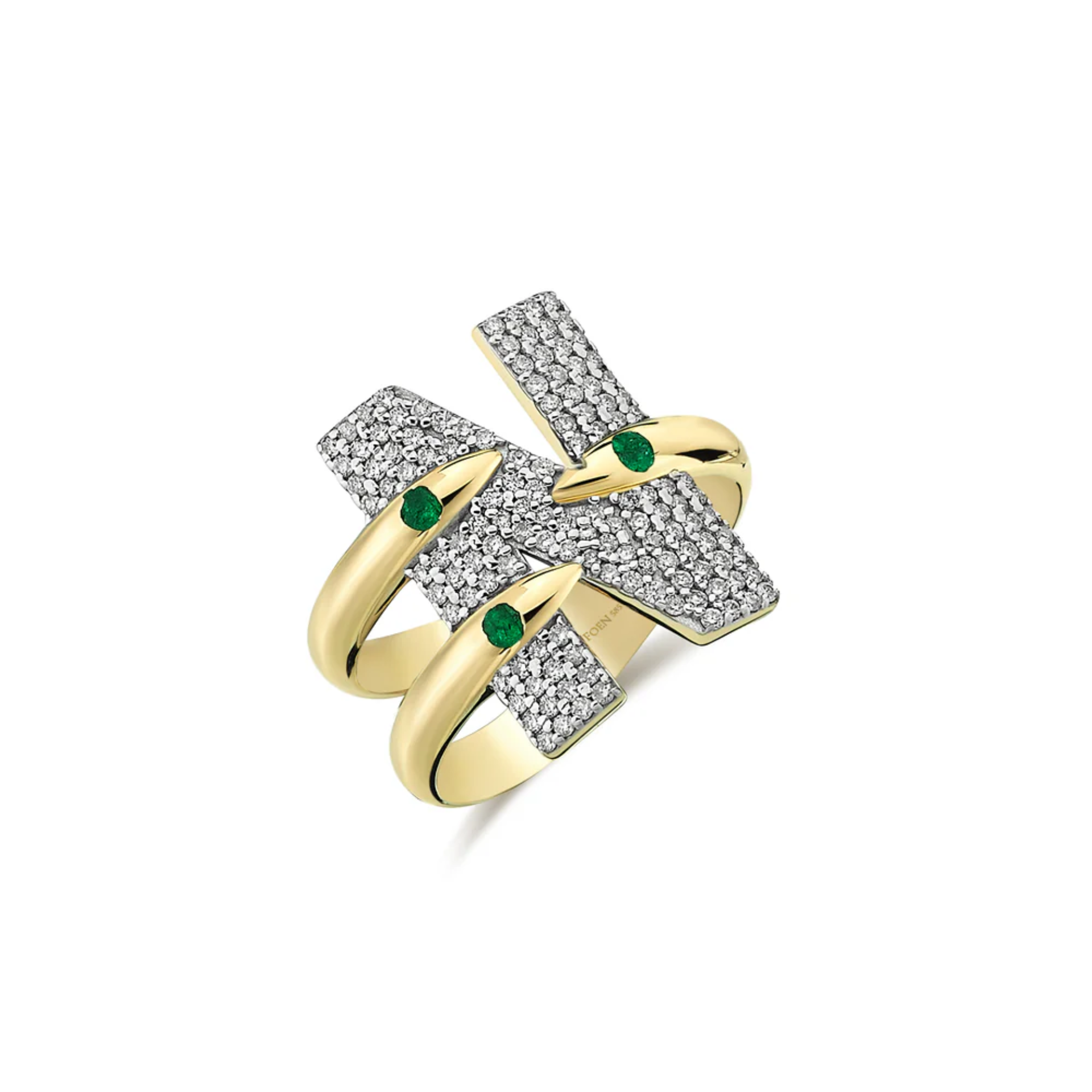 Presa Initial N Harf Yüzük resmi