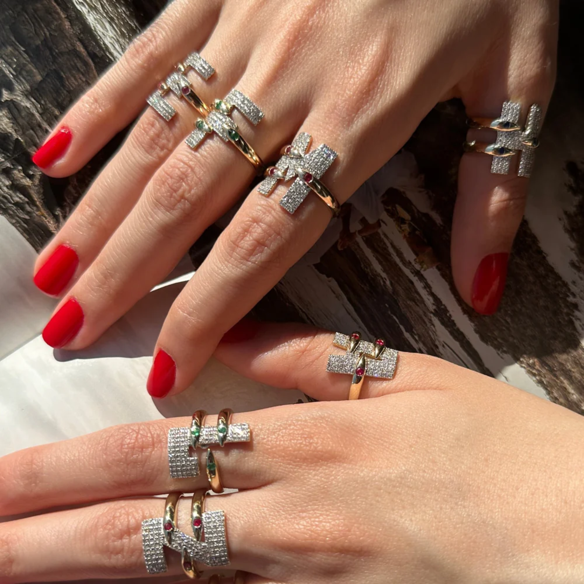 Presa Initial Z Harf Yüzük resmi