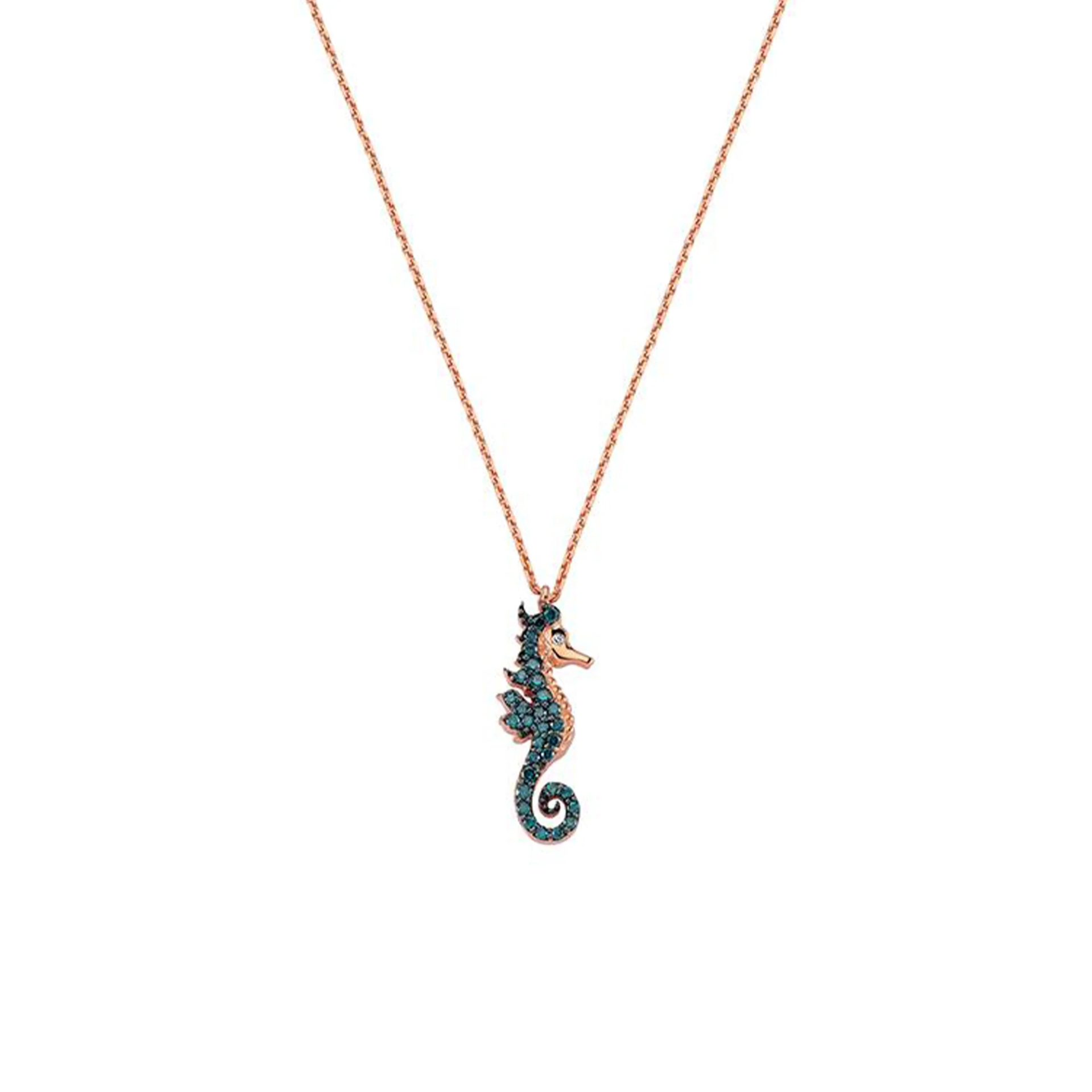 Seahorse Pırlanta Kolye resmi