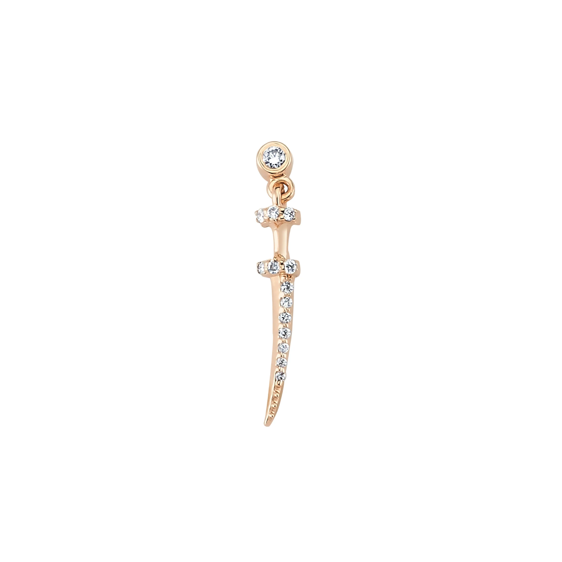 Sword Pırlanta Küpe resmi