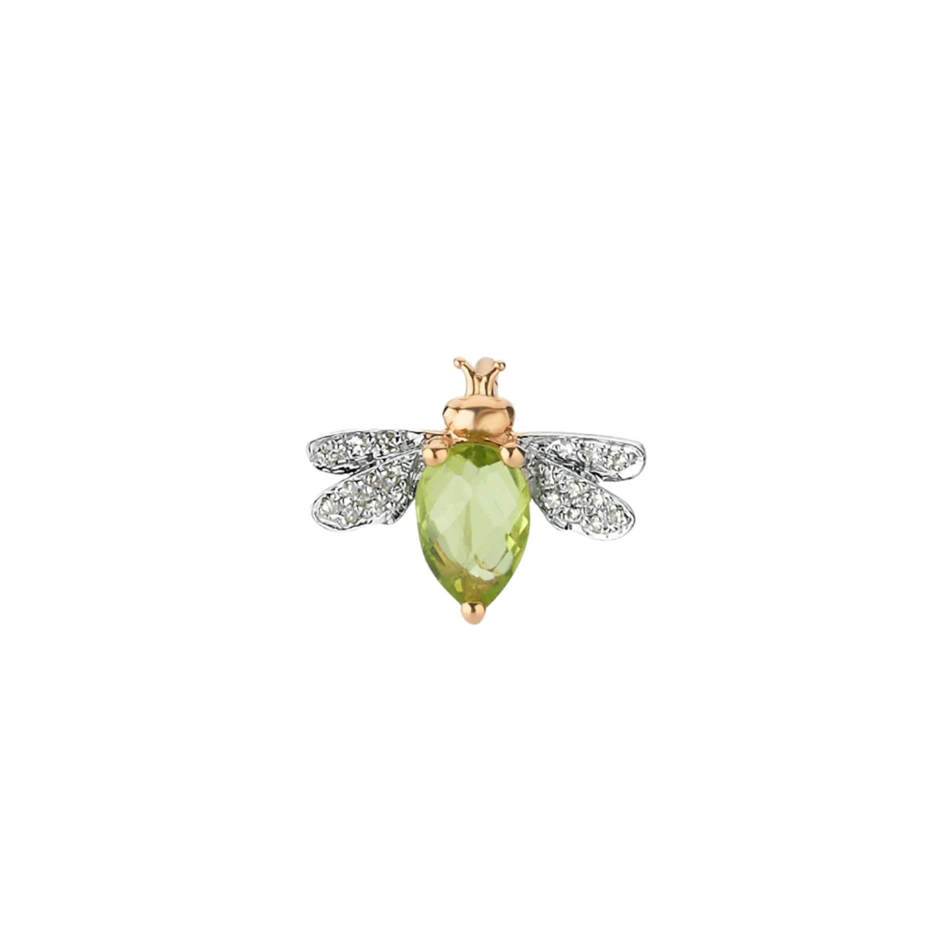 Queen Bee Bella Peridot Küpe resmi