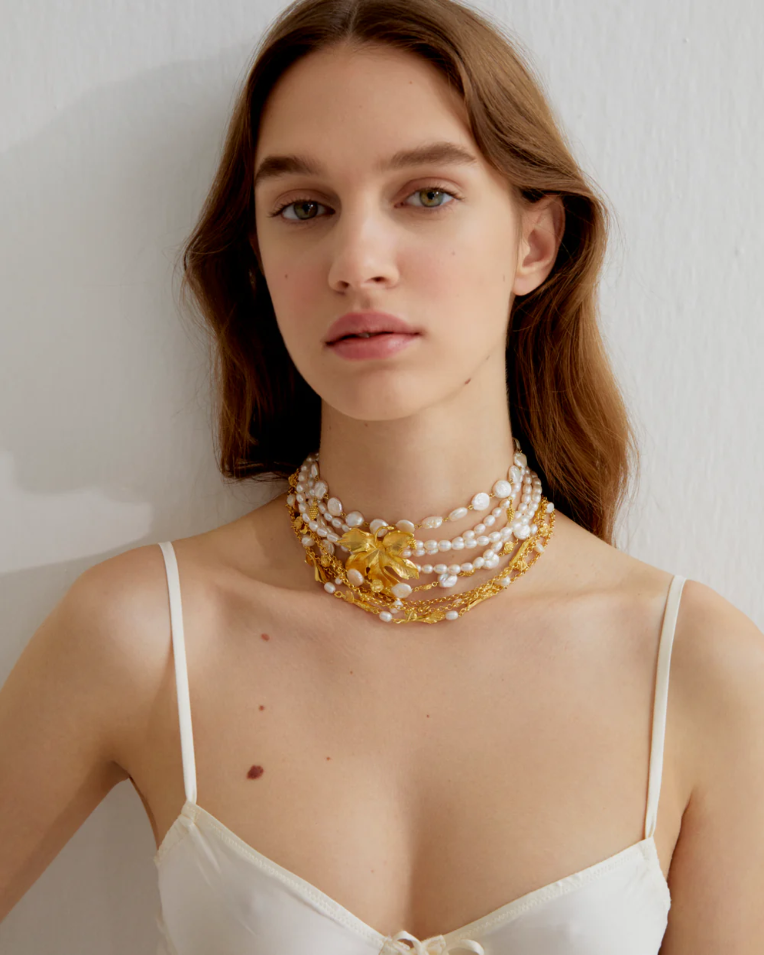Elizabeth Barok İnci Kolye resmi